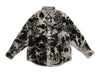 A Bathing Ape Destroy Bleached Ape Logo Shirt
