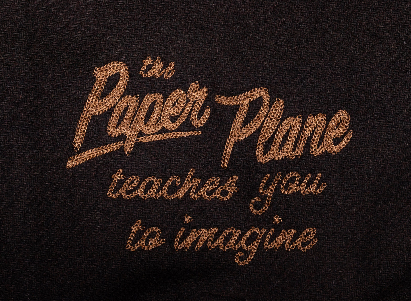 Paper Planes Eternally Grateful Varsity Bomber Jacket
