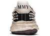 Maison Mihara Yasuhiro Spiked Blakey Low in Black/White