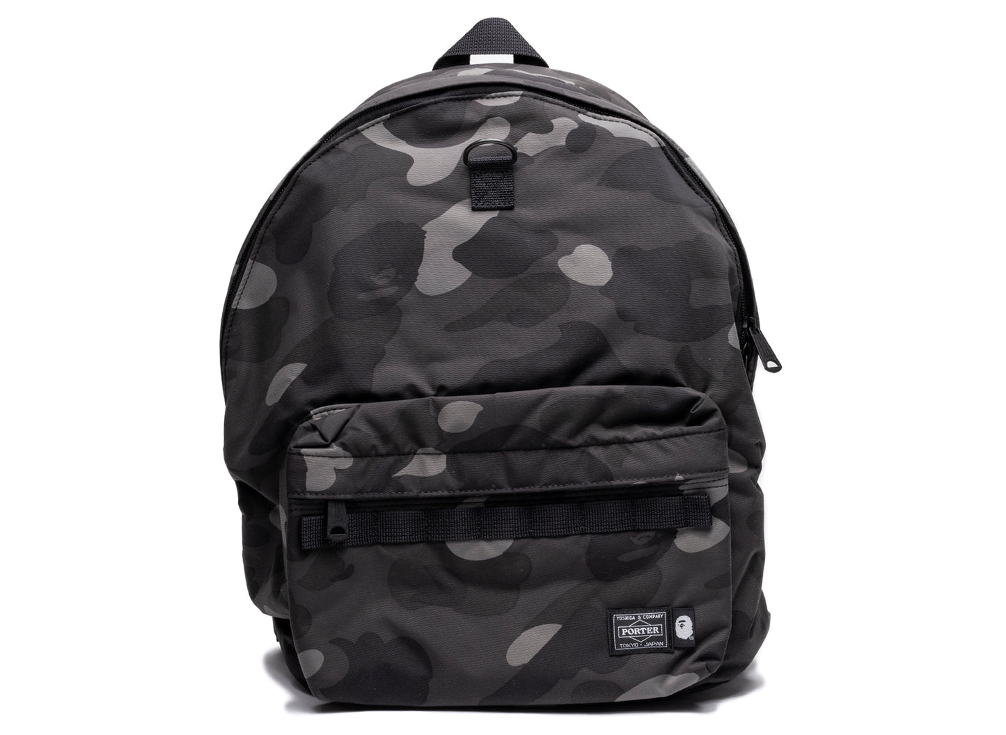 bape laptop backpack A Bathing Ape Porter Color Camo Packable Day Pack