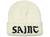 Saint Michael Saint Knit Cap in White