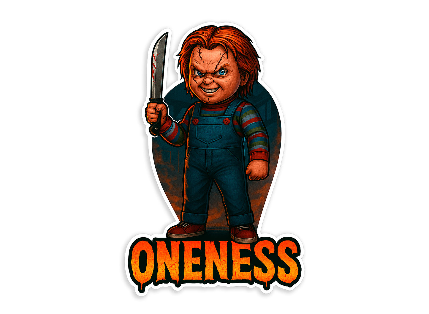 Oneness Chuck Sticker