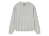 Fear of God Essentials Merino Long Sleeve Crewneck Sweater 'Concrete Heather'