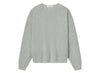 Fear of God Essentials Waffle Long Sleeve Crewneck Sweater 'Concrete Heather'