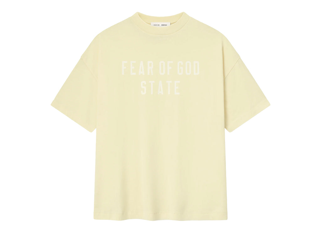 Fear of God Essentials 90's Short Sleeve Tee 'Garden Yellow'