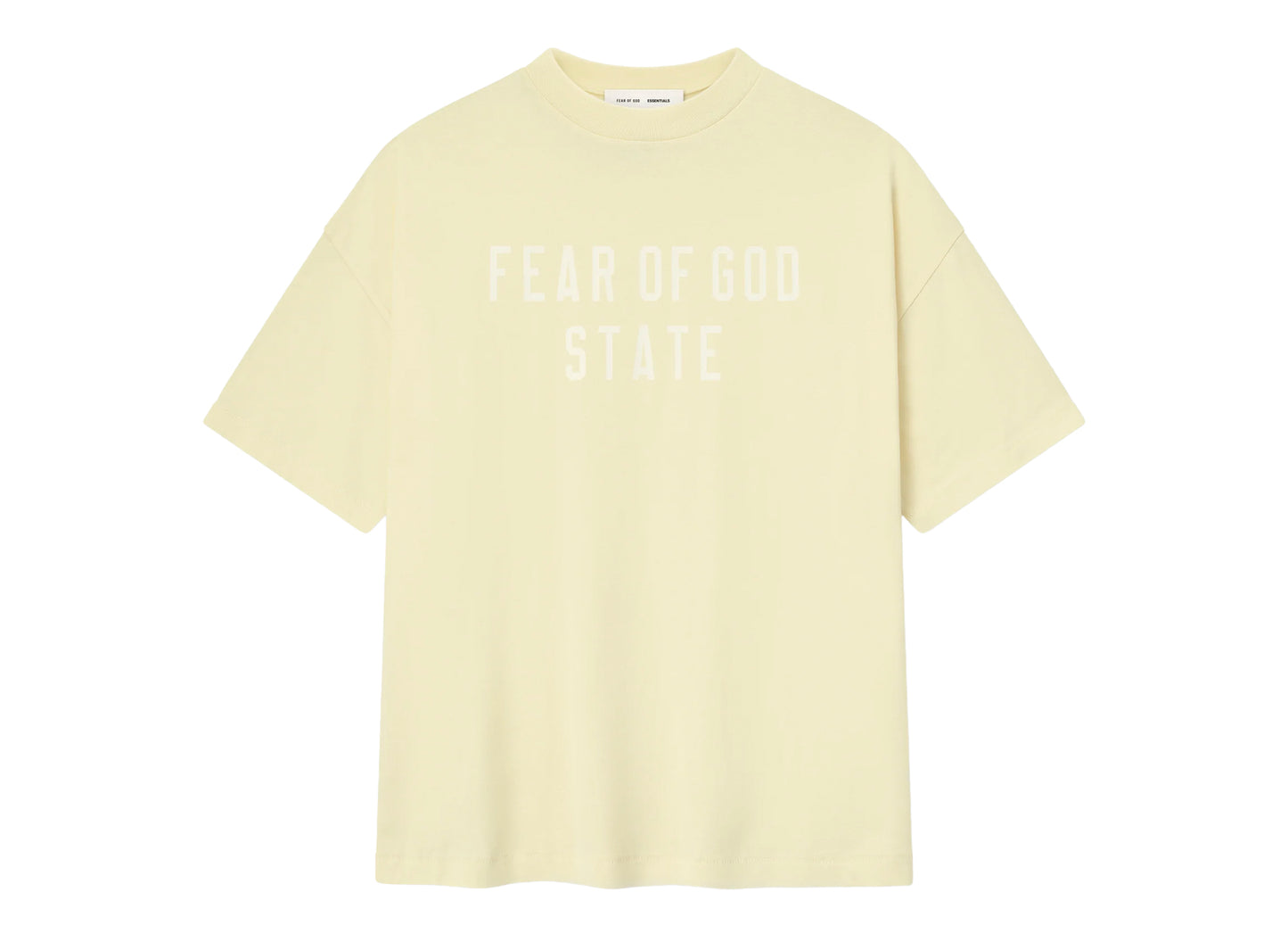 Fear of God Essentials 90's Short Sleeve Tee 'Garden Yellow'