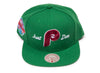 Mitchell & Ness Just Don Mainline Script Snapback Coop Phillies