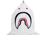 A Bathing Ape 2nd Shark Full Zip Hoodie in White