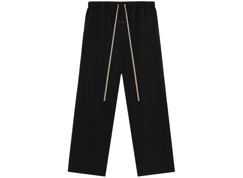 Fear of God Essentials Brushed Relaxed Pants in Black