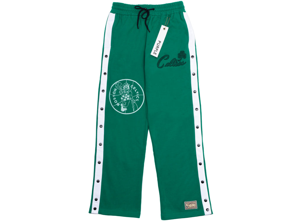 Purple Brand Boston Celtics Snap Pants
