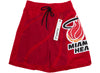 Purple Brand Miami Heat Mesh Shorts