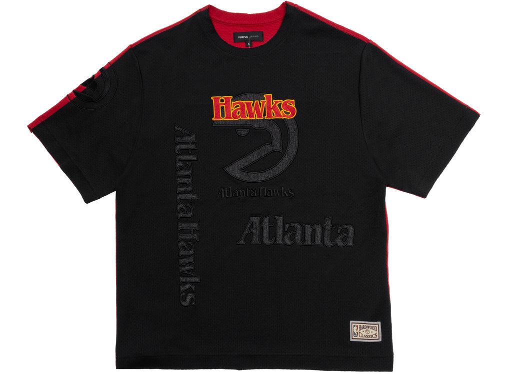 Purple Brand Atlanta Hawks Mesh Tee