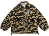 A Bathing Ape Gore-Tex Wind Stopper 1st Camo Relaxed Coach Jacket in Yellow