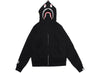 A Bathing Ape 2nd Shark Full Zip Hoodie in Black