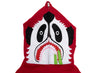 A Bathing Ape Panda Full Zip Hoodie in Red
