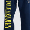 Pleasures NERD Sweatpants in Navy