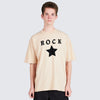 Pleasures Rockstar T-Shirt in Tan