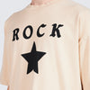 Pleasures Rockstar T-Shirt in Tan