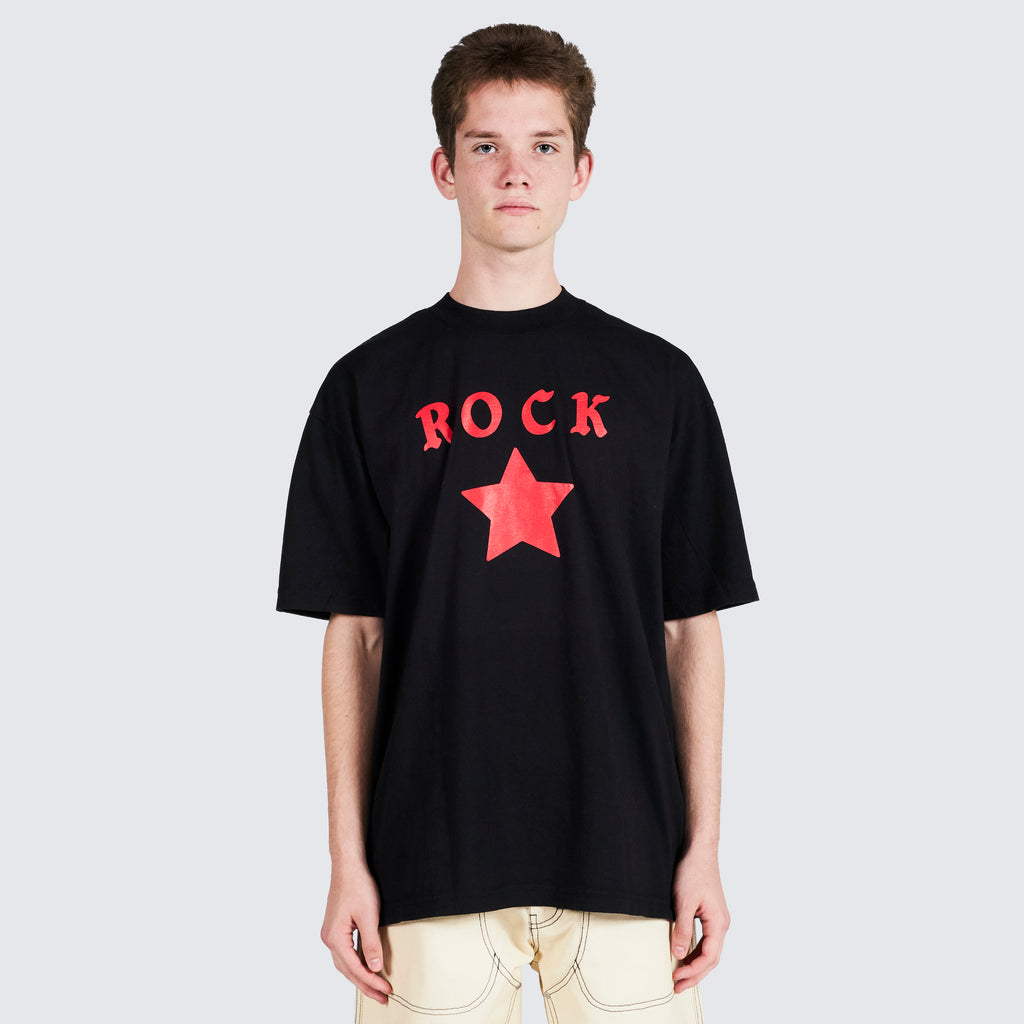 Pleasures Rockstar T-Shirt in Black