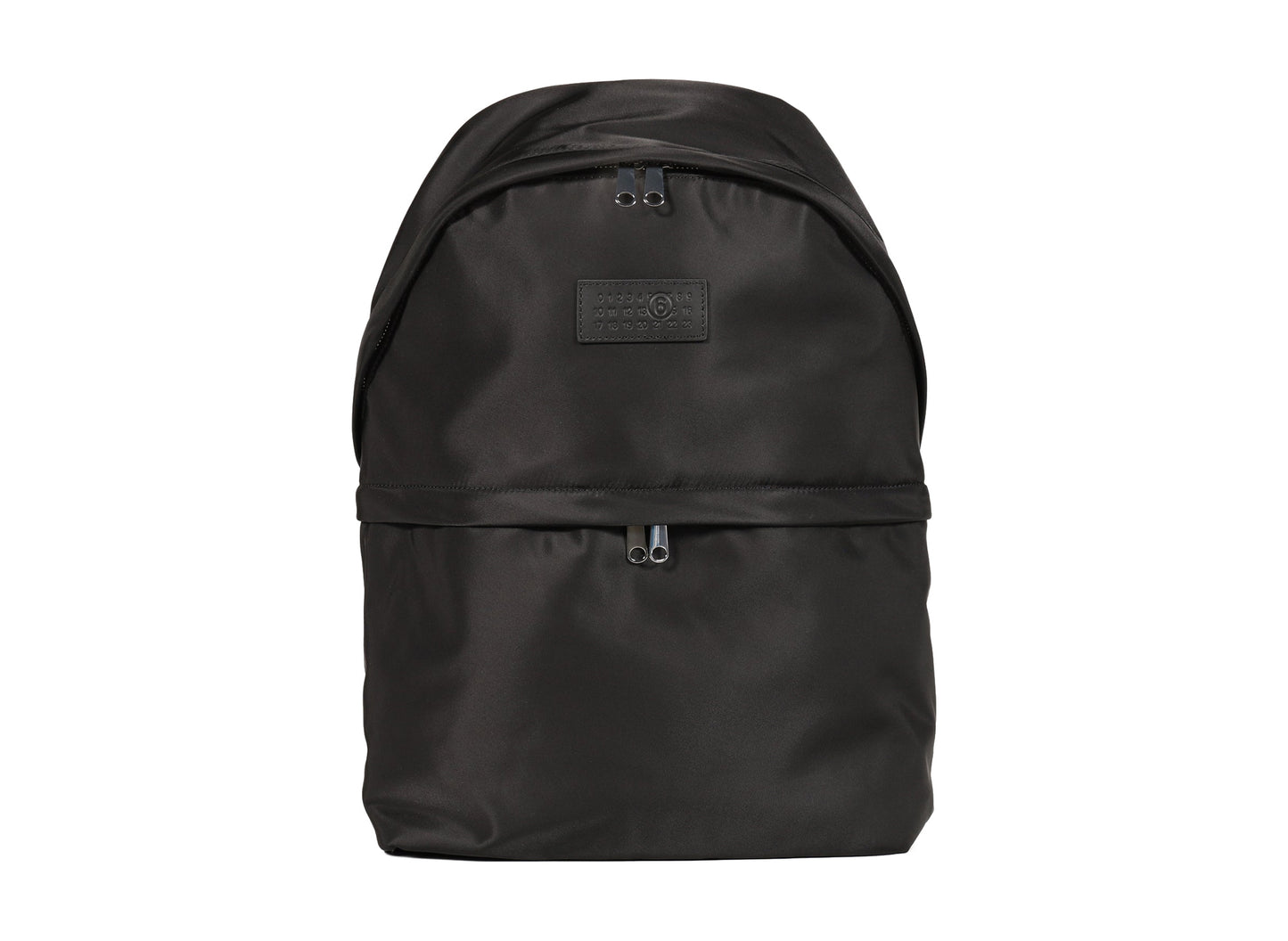 Maison Margiela MM6 Nylon Backpack in Black view 1