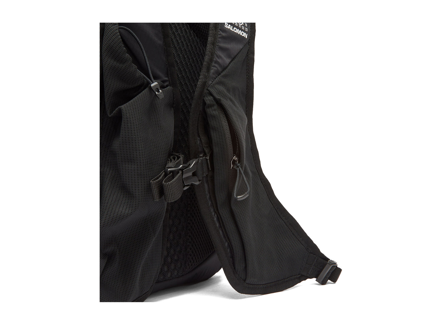 Maison Margiela MM6 x Salomon XT-15 Backpack in Black and White view 3