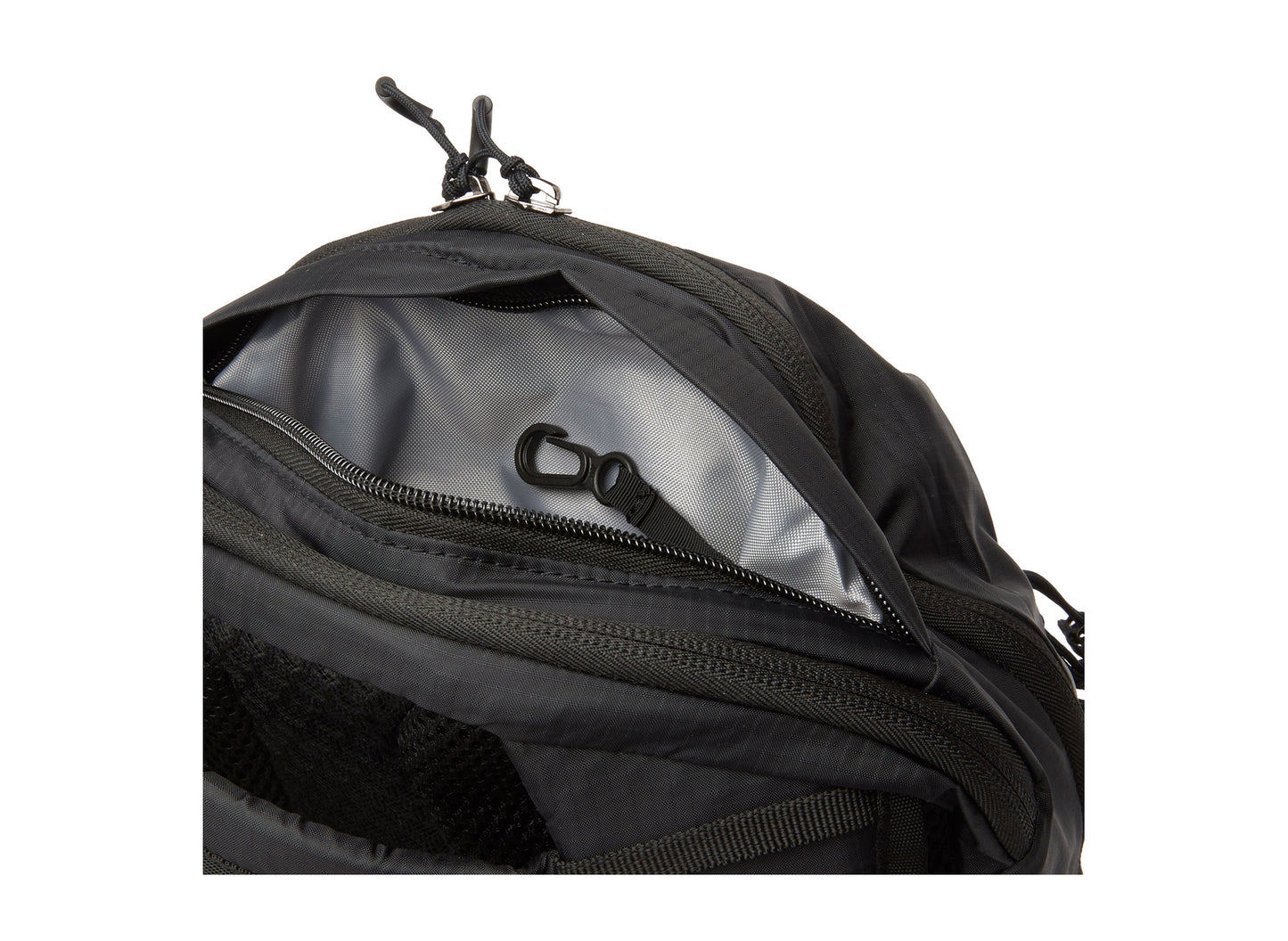 Maison Margiela MM6 x Salomon XT-15 Backpack in Black and White view 6