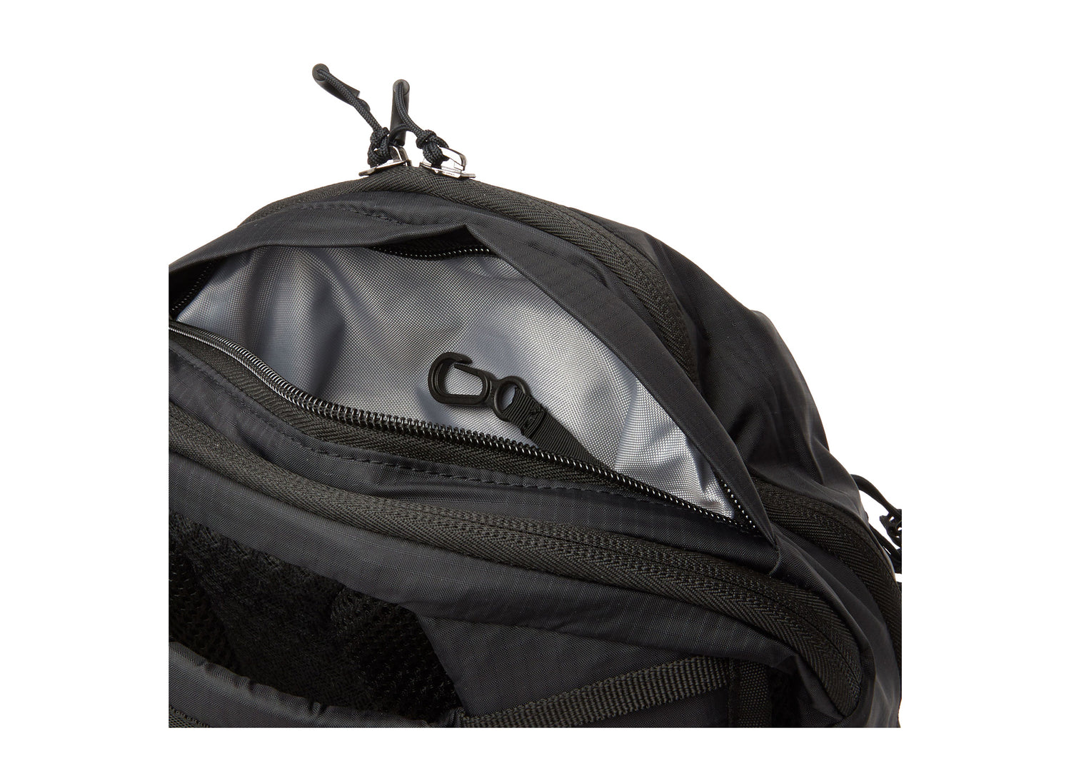 Maison Margiela MM6 x Salomon XT-15 Backpack in Black and White view 6