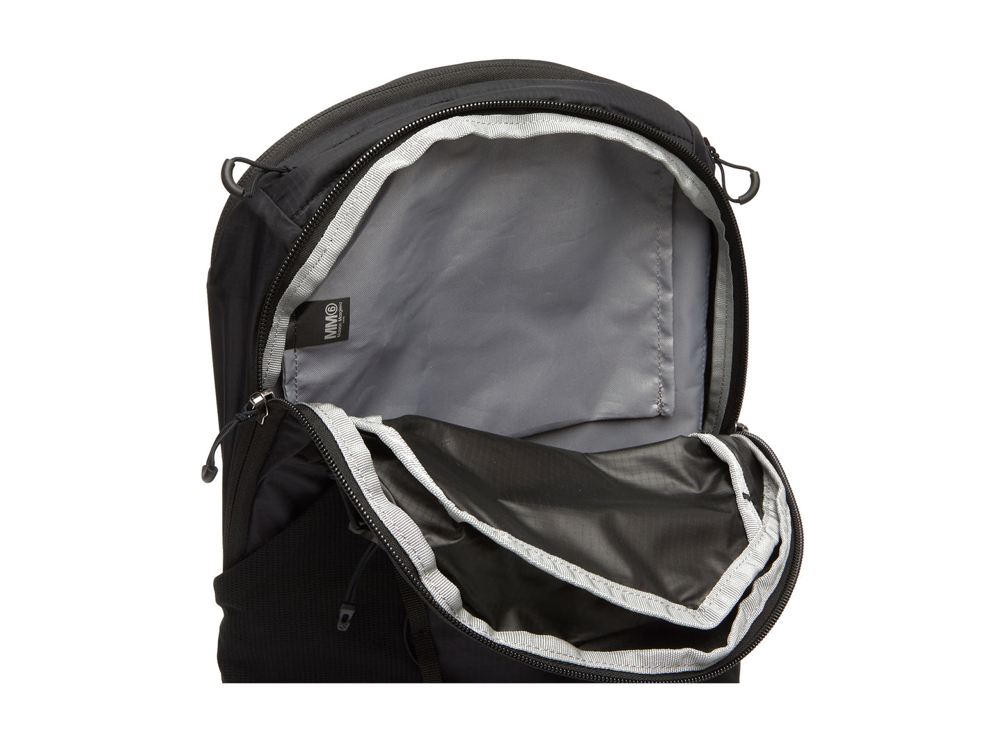 Maison Margiela MM6 x Salomon XT-15 Backpack in Black and White view 7