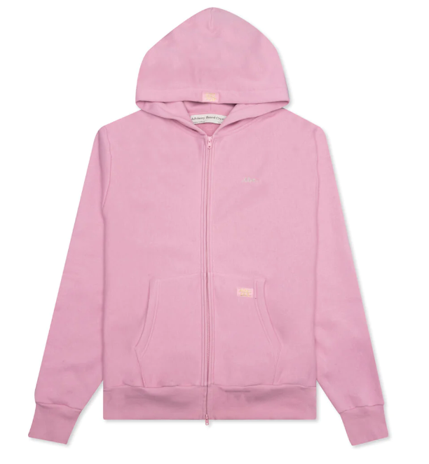 Advisory Board Crystals Abc. 123. Zip-Up Hoodie in Morganite