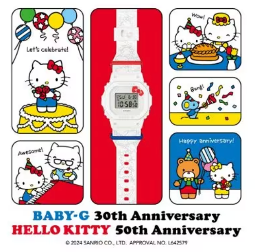 Ladies G-Shock BGD-565 Series 'Hello Kitty' Watch xld