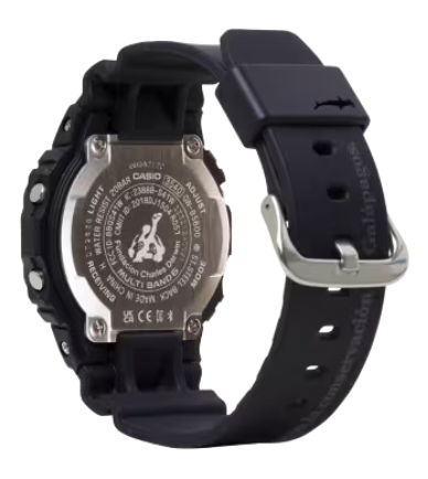 G-Shock Digital 5600 Series 'Charles Darwin Foundation' Galápagos Watch in Black/Blue xld