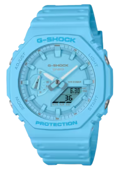 G-Shock Analog-Digital 2100 Series Tone-on-Tone Watch 'GA2100-2A2' xld