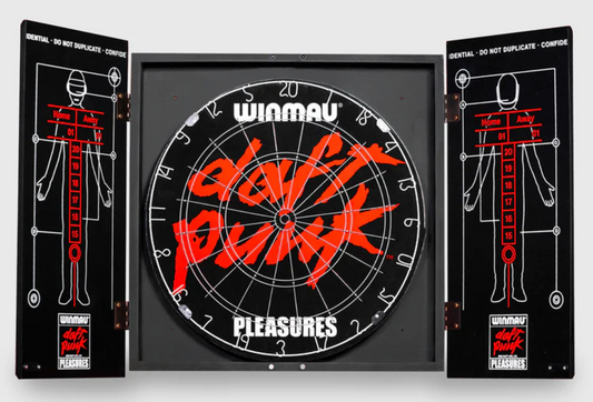 Pleasures x Daft Punk Schematic Dartboard