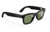 Ray-Ban Meta Wayfarer (Gen 2) Sunglasses in Shiny Black w/ G15 Green Lenses