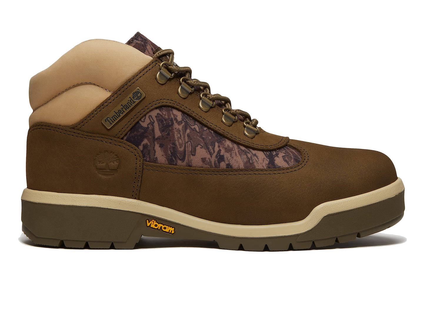 Timberland Field Boot in Olive Nubuck / Camo