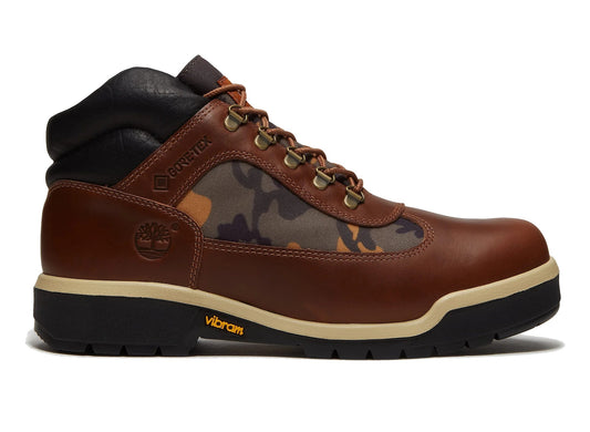 Timberland Field Boot with GORE-TEX in Brown Full-Grain / Camo - lateral view