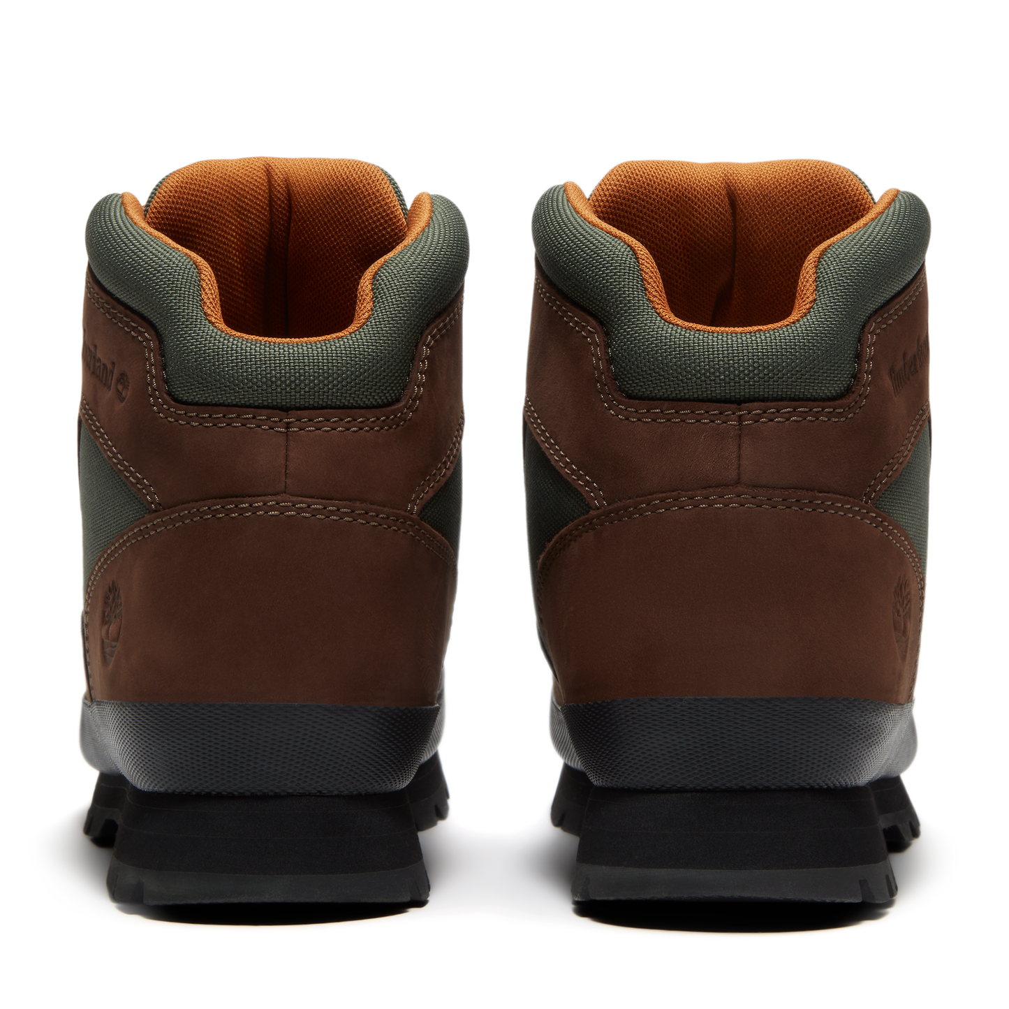 Timberland Euro Hiker in Dark Brown Nubuck - alternate view 3