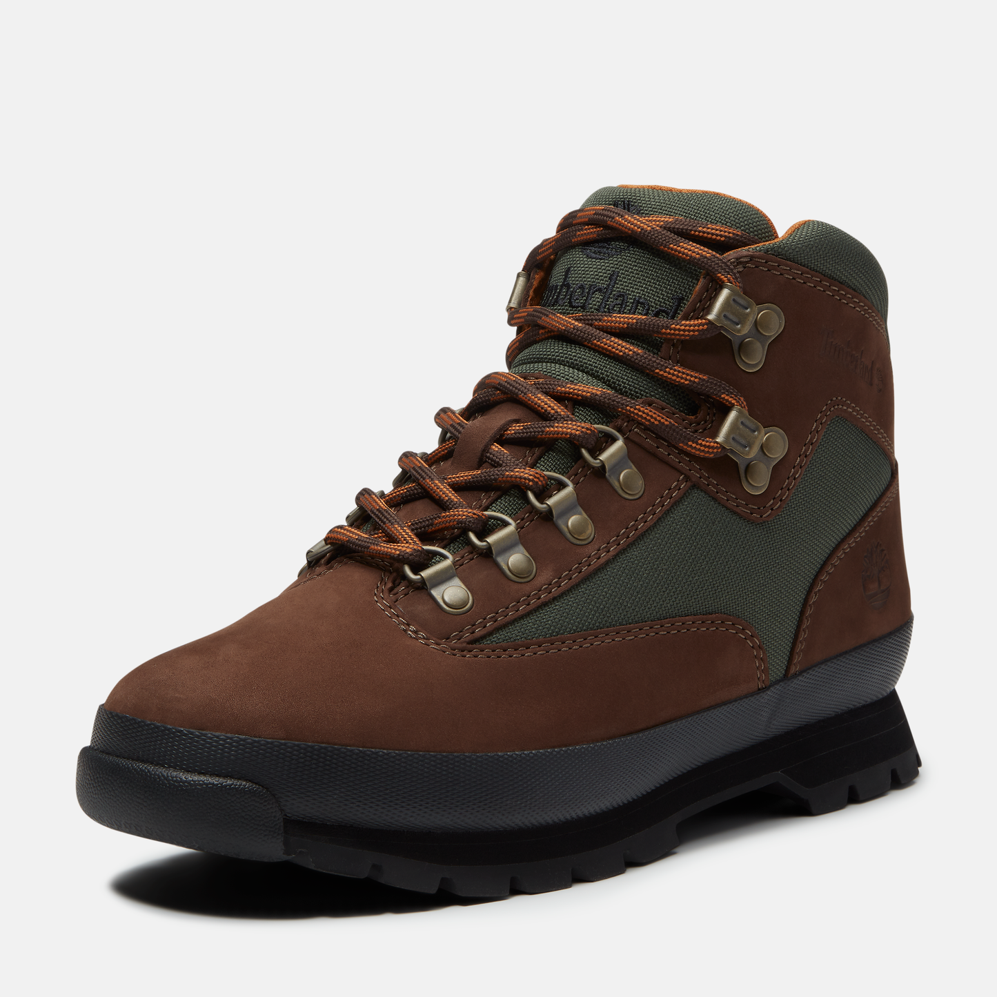 Timberland Euro Hiker in Dark Brown Nubuck - alternate view 5