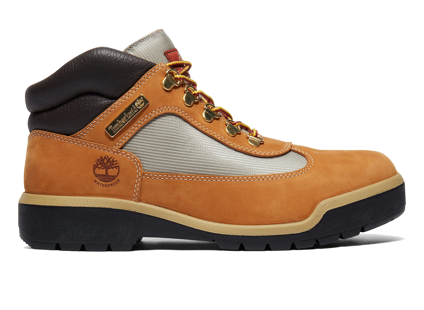 Timberland Waterproof Field Boot in Wheat Nubuck