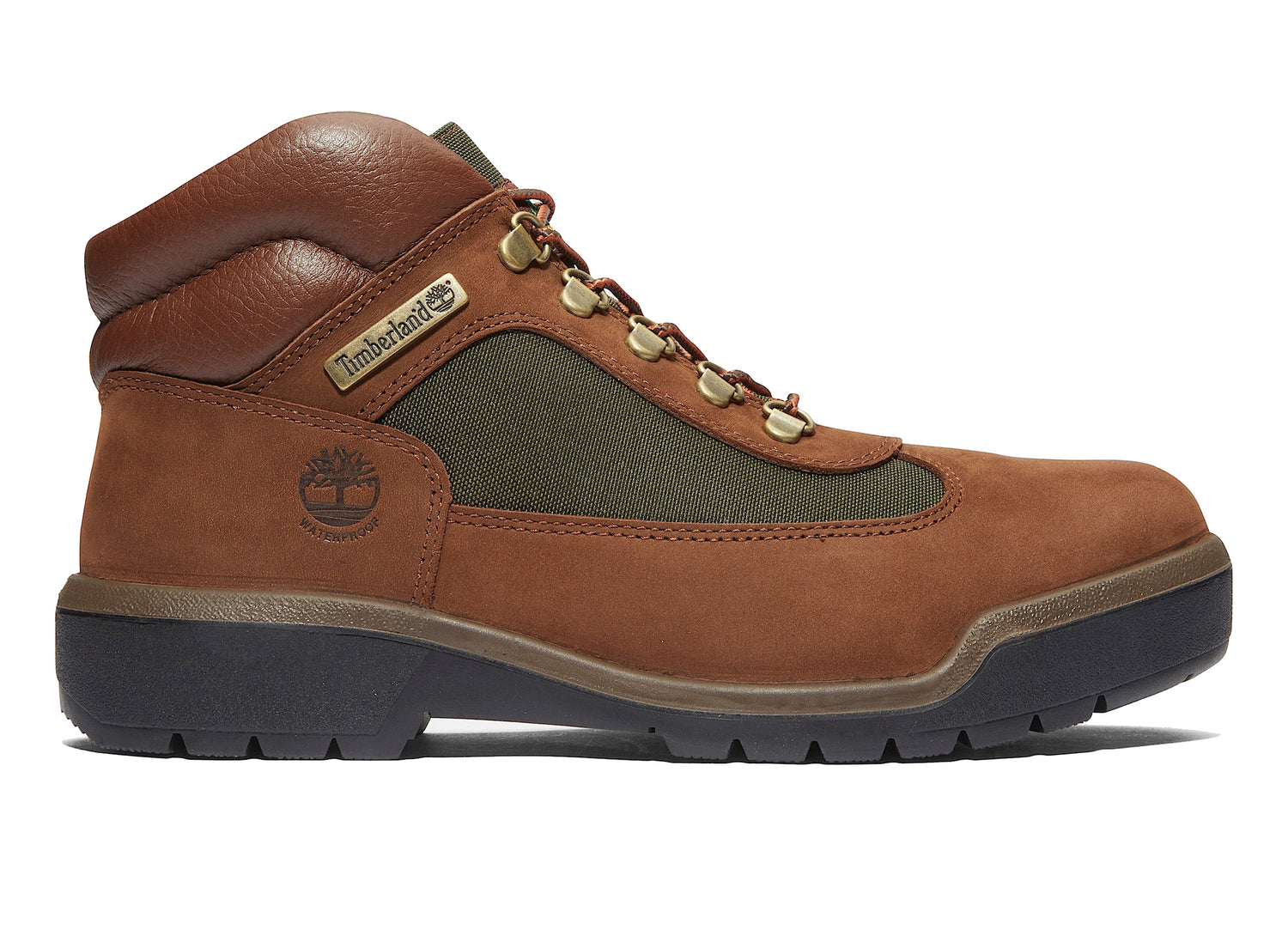 Timberland Waterproof Field Boot in Dark Brown Nubuck