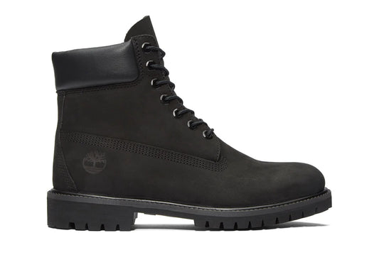 Timberland Premium 6-Inch Waterproof Boot in Black - lateral view