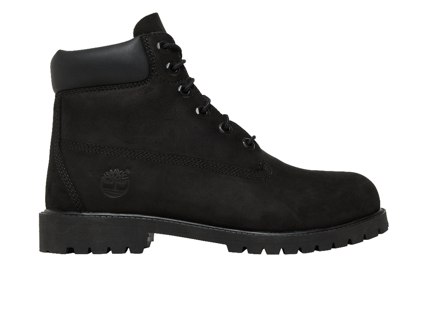 Junior Timberland Premium 6-Inch Waterproof Boot in Black