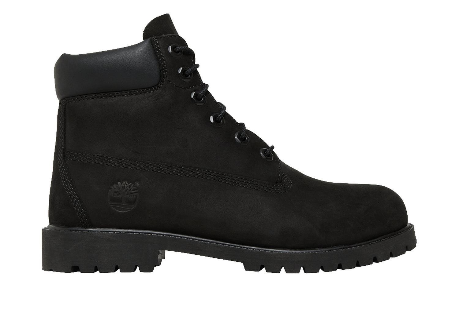 Junior Timberland Premium 6-Inch Waterproof Boot in Black