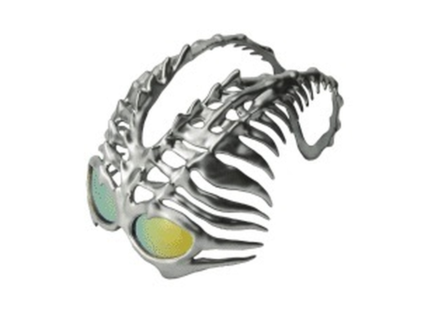 Thug Club TC Bone Half Mask in Silver