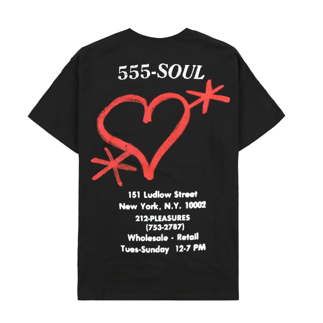 Triple 5 Soul x Pleasures Biz Card T-Shirt