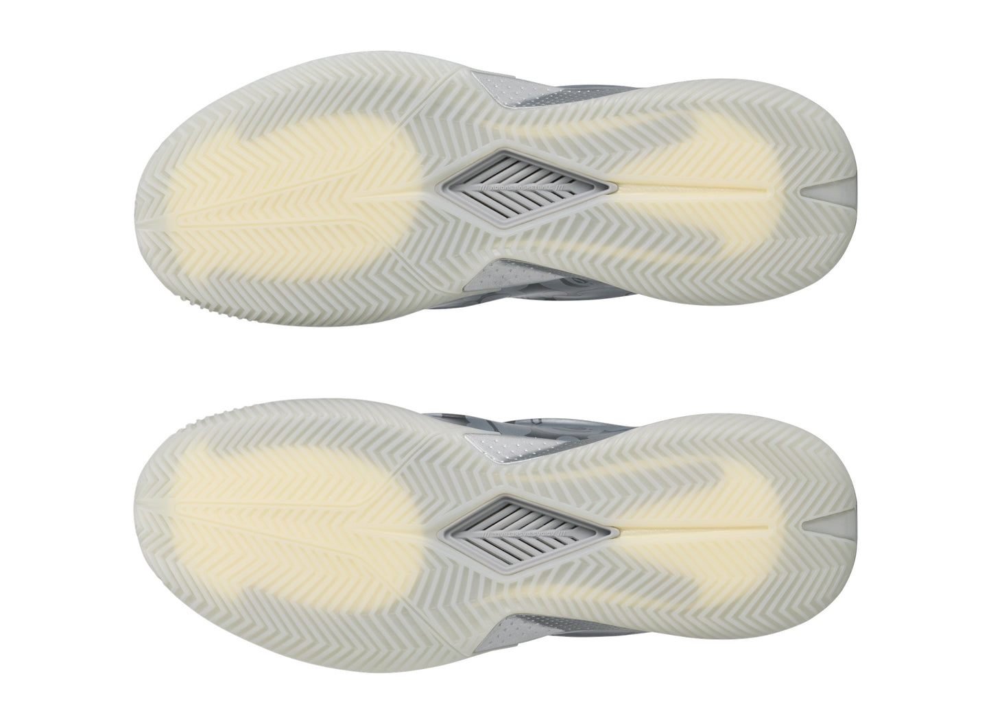 Adidas x BAPE Crazy Energy+ in Silver Metallic — outsole view
