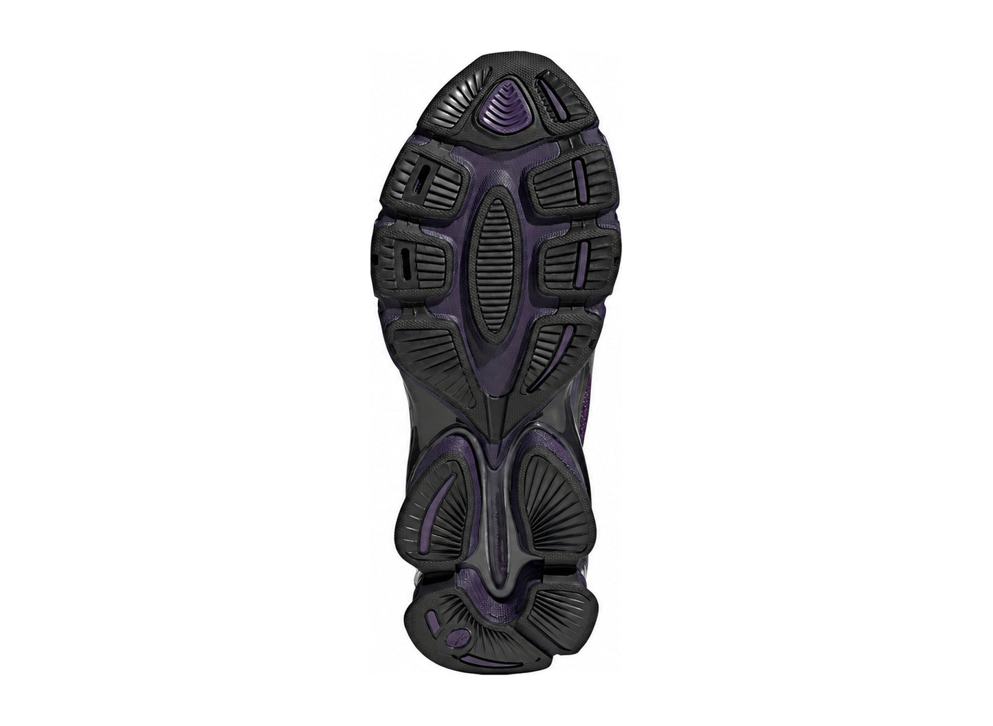 Adidas Formotion F50 in Core Black / Violet / Iron Metallic — outsole view