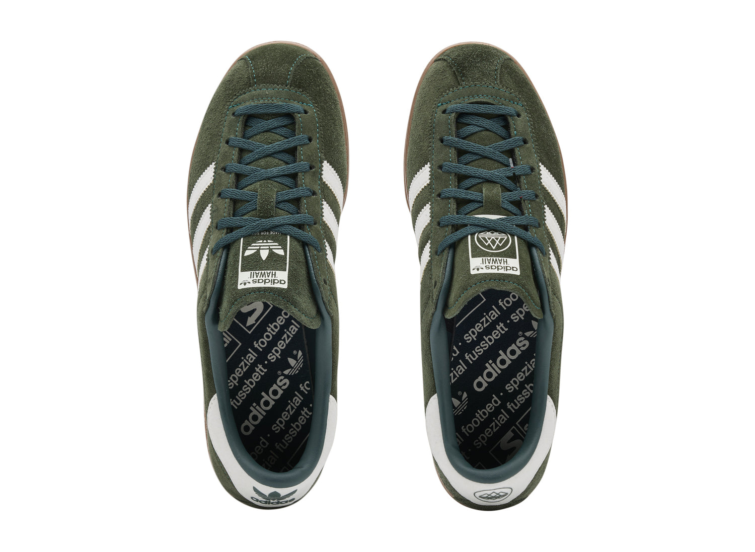 Adidas hawaii spzl collegiate green — top