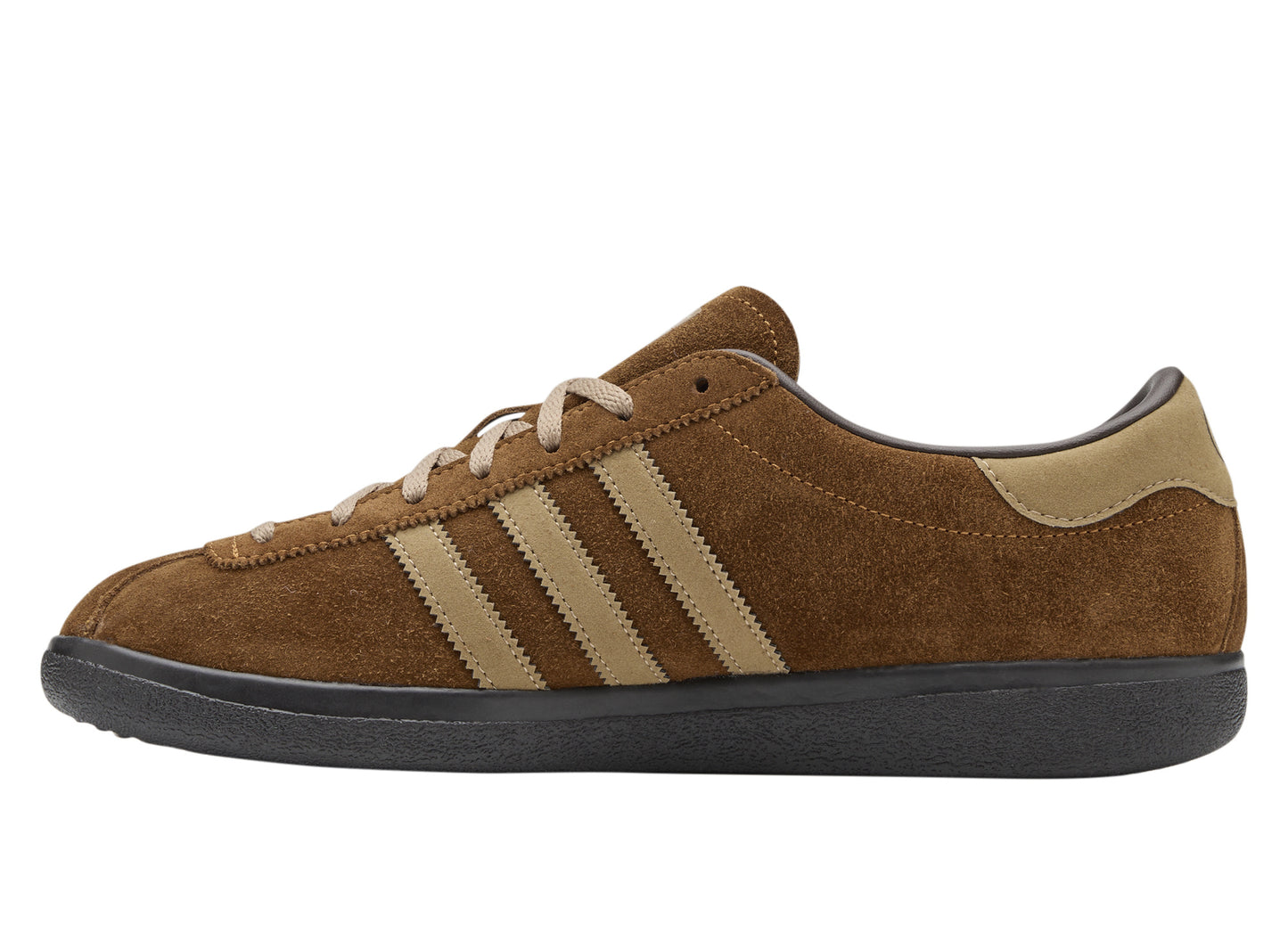 Adidas Hawaii SPZL in Shadow Brown / Shadow Brown / Gum 5 — medial view