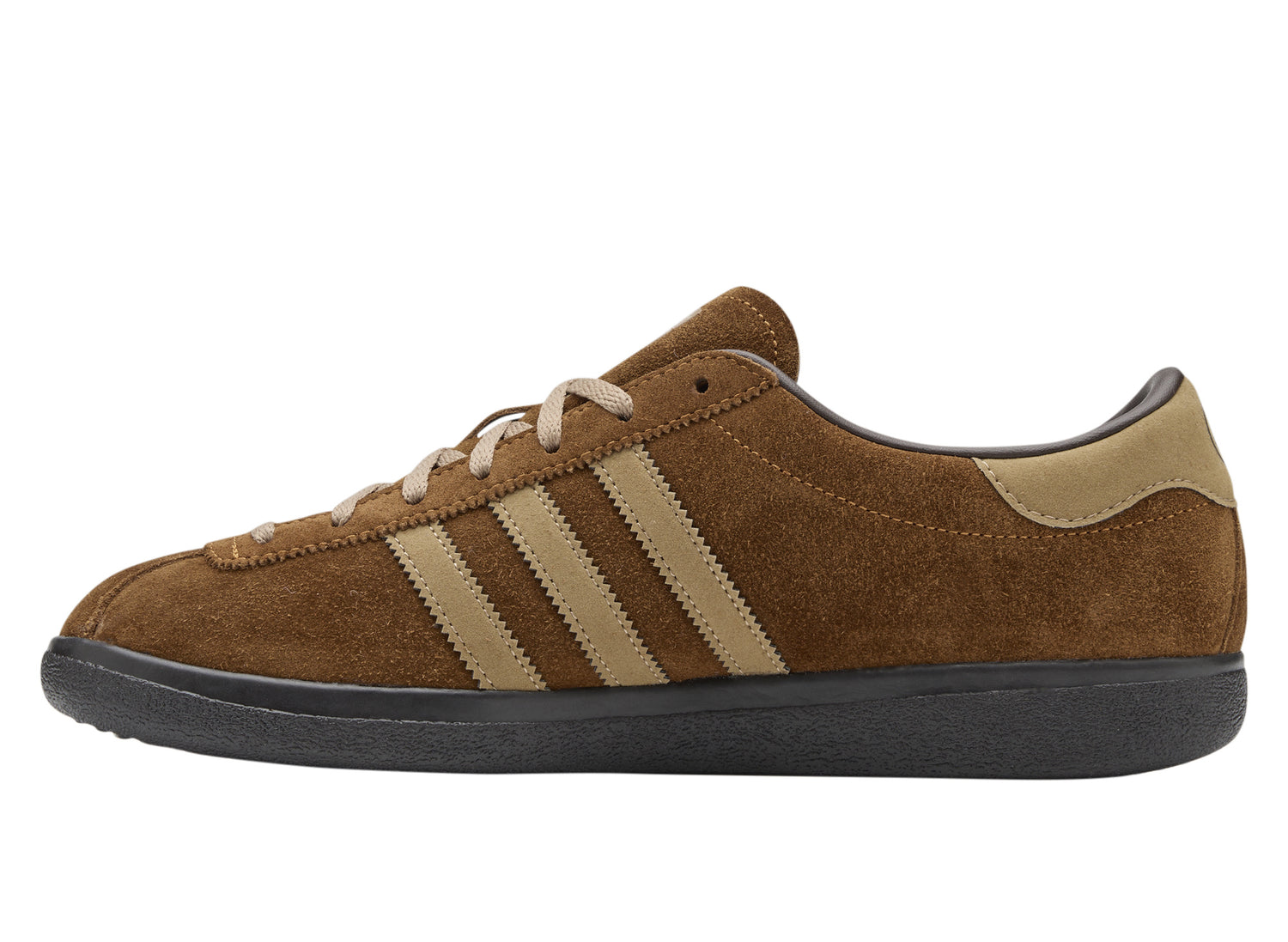 Adidas Hawaii SPZL in Shadow Brown / Shadow Brown / Gum 5 — medial view